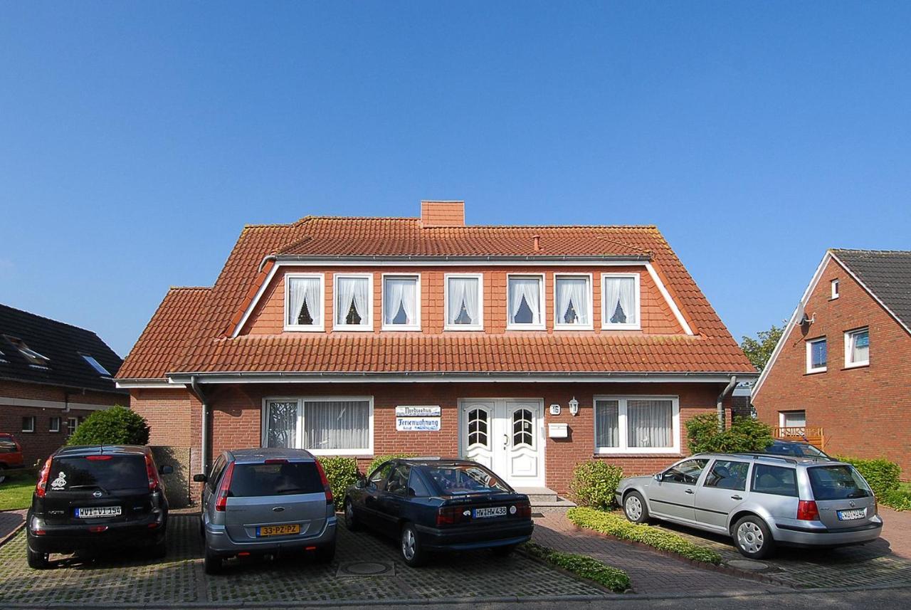 Friesenmeer Ferienwohnung Drei Bensersiel Esterno foto