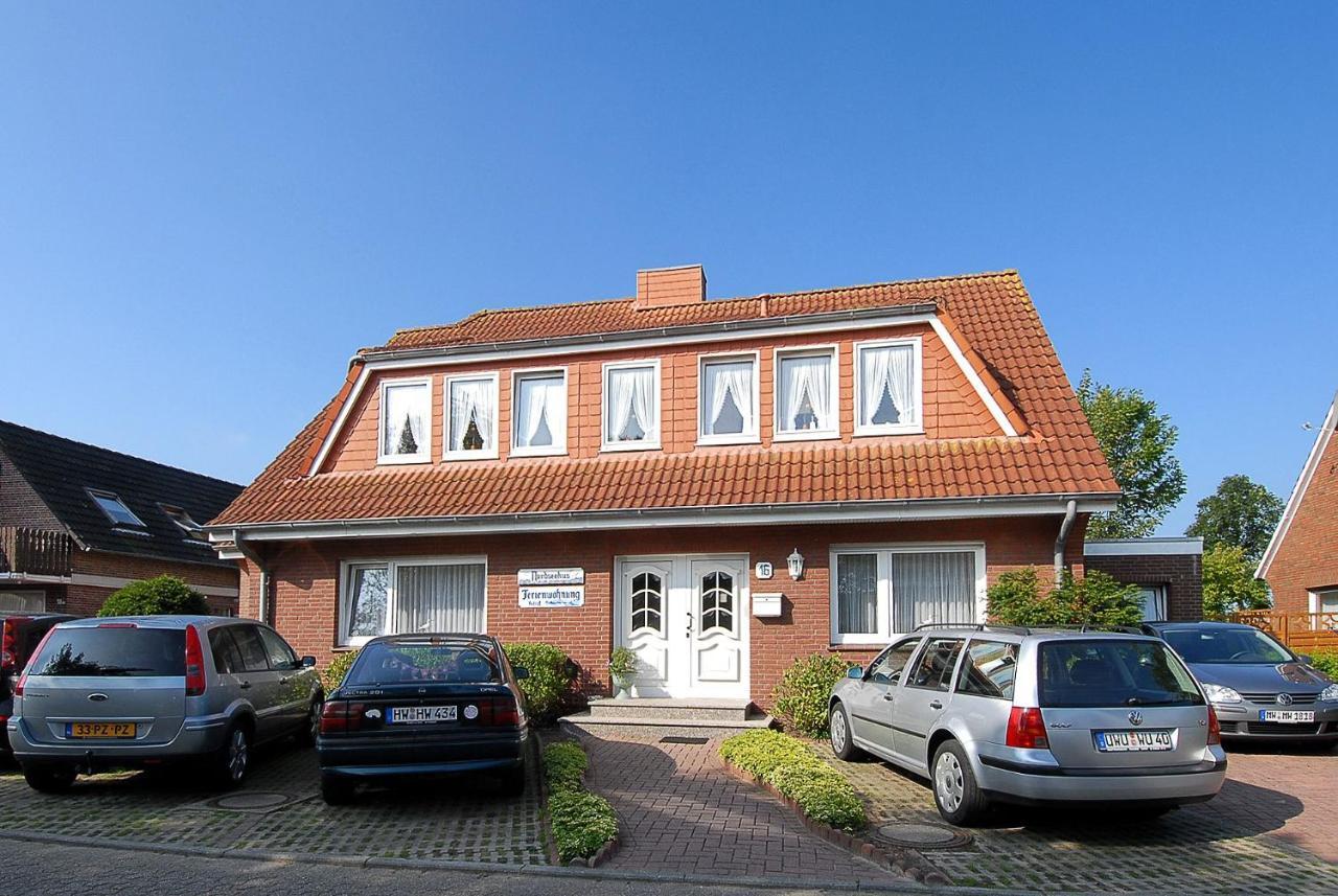 Friesenmeer Ferienwohnung Drei Bensersiel Esterno foto